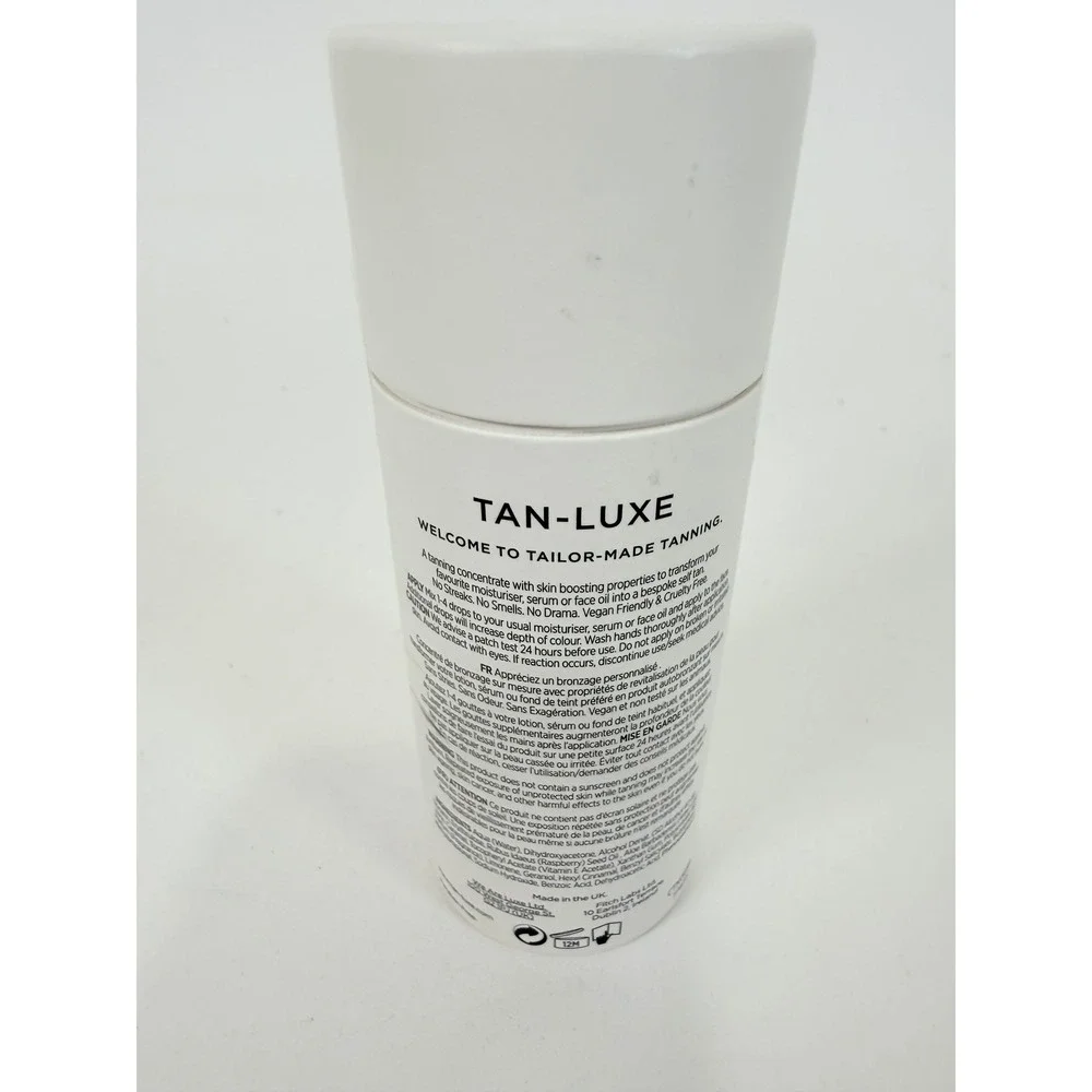 Tan-Luxe Tanning The Face Illuminating Self-Tan Drops Streak-Free Medium/Dark